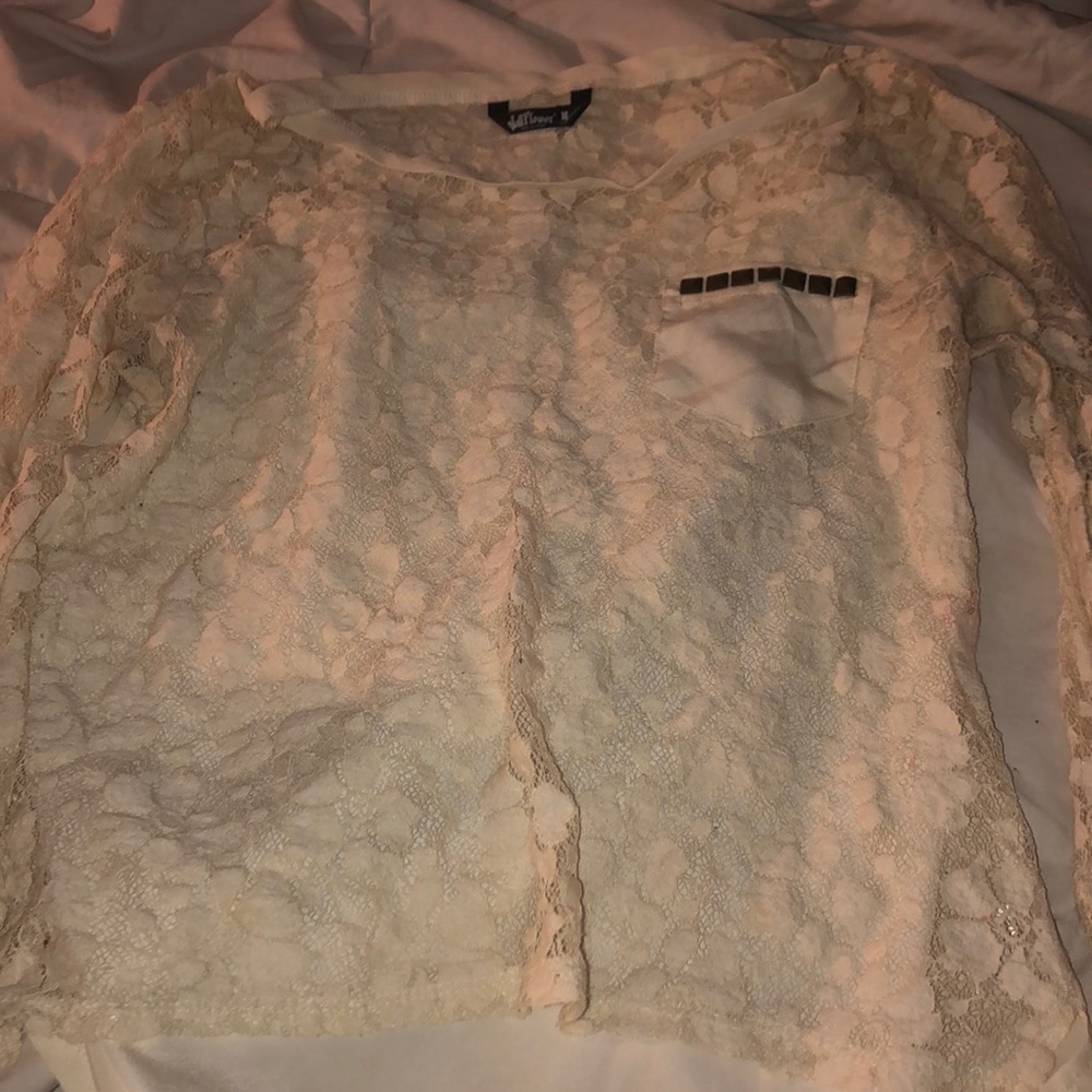 white long sleeve never worn